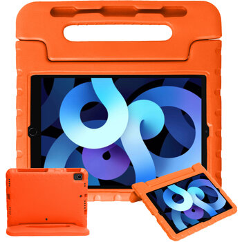 Betaalbare Hoesjes Apple iPad Air 5 10.9 (2022) Hoesje Back Cover - Oranje