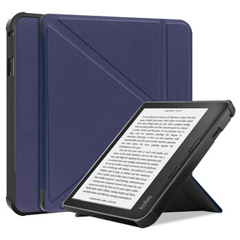 Kobo Sage Hoesje Book Case - Donkerblauw