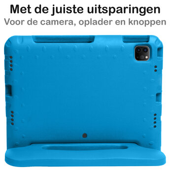 Apple iPad Pro 11 (2021) Hoesje Back Cover - Blauw