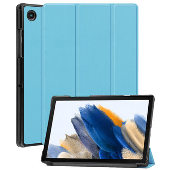 Betaalbare Hoesjes Samsung Galaxy Tab A8 2021 Hoesje Book Case - Lichtblauw