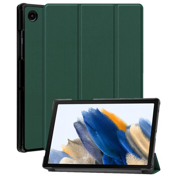 Betaalbare Hoesjes Samsung Galaxy Tab A8 2021 Hoesje Book Case - Donkergroen