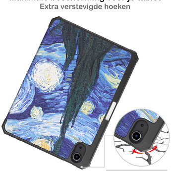 Apple iPad Mini 6 8.3 (2021) Hoesje Book Case - Sterrenhemel