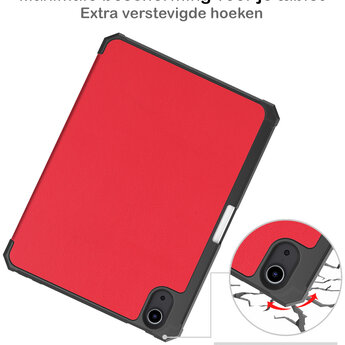 Apple iPad Mini 6 8.3 (2021) Hoesje Book Case - Rood