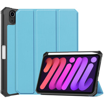 Apple iPad Mini 6 8.3 (2021) Hoesje Book Case - Lichtblauw