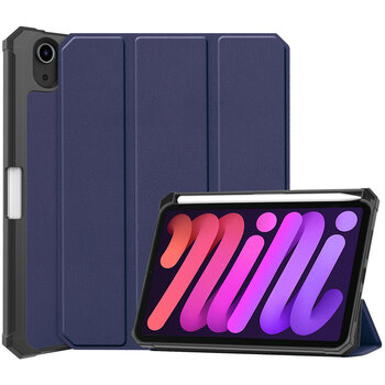 Apple iPad Mini 6 8.3 (2021) Hoesje Book Case - Donkerblauw