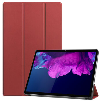 Lenovo Tab P11 Hoesje Book Case - Donkerrood