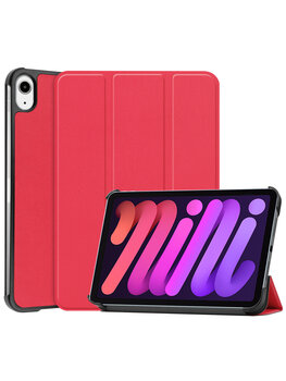 Apple iPad Mini 6 8.3 (2021) Hoesje Book Case - Rood