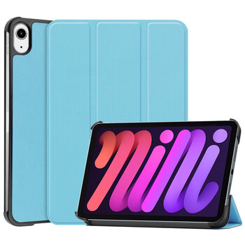 Betaalbare Hoesjes Apple iPad Mini 6 8.3 (2021) Hoesje Book Case - Lichtblauw