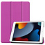 Apple iPad 9 10.2 (2021) Hoesje Book Case - Paars