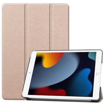 Apple iPad 9 10.2 (2021) Hoesje Book Case - Goud