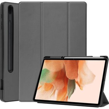 Samsung Galaxy Tab S7 FE Hoesje Book Case - Grijs