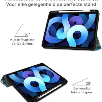 Apple iPad Air 4 10.9 (2020) Hoesje Book Case - Bloesem