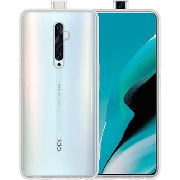 OPPO Reno 2Z Hoesje Siliconen Hoes Case Cover - Transparant