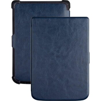 Pocketbook Touch HD 3 Hoesje Book Case - Donkerblauw