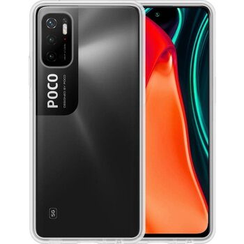 Poco M3 Pro Hoesje Siliconen Hoes Case Cover - Transparant