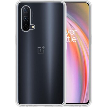 OnePlus Nord CE Hoesje Siliconen Hoes Case Cover - Transparant