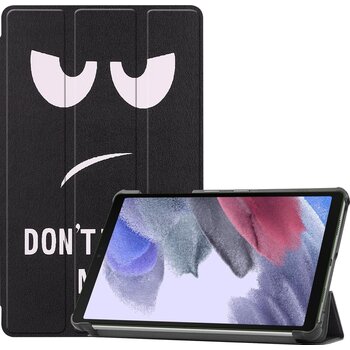 Betaalbare Hoesjes Samsung Galaxy Tab A7 Lite Hoesje Book Case - Don't Touch Me