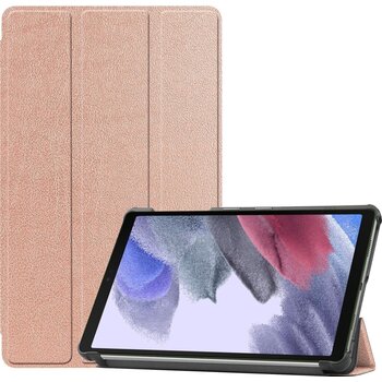 Samsung Galaxy Tab A7 Lite Hoesje Book Case - Rose goud