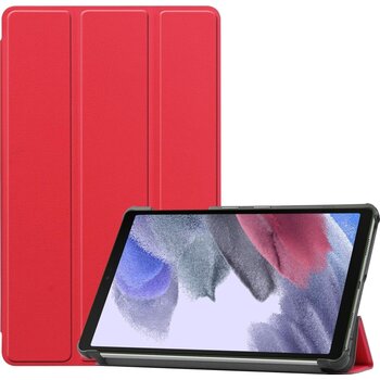 Betaalbare Hoesjes Samsung Galaxy Tab A7 Lite Hoesje Book Case - Rood