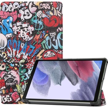 Betaalbare Hoesjes Samsung Galaxy Tab A7 Lite Hoesje Book Case - Graffity