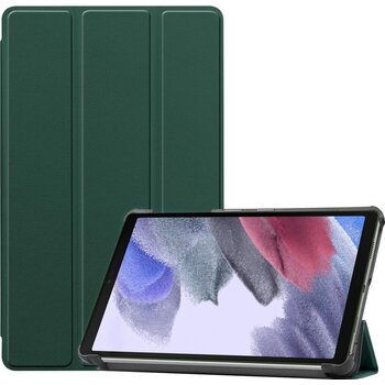 Betaalbare Hoesjes Samsung Galaxy Tab A7 Lite Hoesje Book Case - Donkergroen