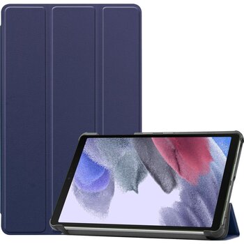 Betaalbare Hoesjes Samsung Galaxy Tab A7 Lite Hoesje Book Case - Donkerblauw