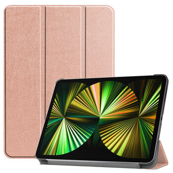 Apple iPad Pro 12.9 (2021) Hoesje Book Case - Rose goud