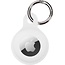 AirTag Sleutelhanger AirTag Hoesje Siliconen Hanger - AirTag Hanger Sleutelhanger Hoesje - Wit