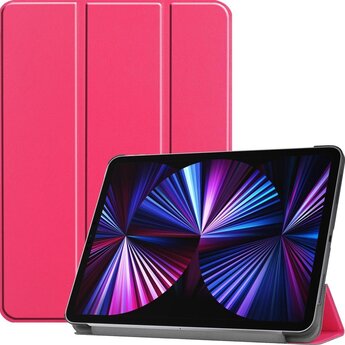Apple iPad Pro 11 (2021) Hoesje Book Case - Donkerroze