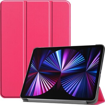 Apple iPad Pro 11 (2021) Hoesje Book Case - Donkerroze