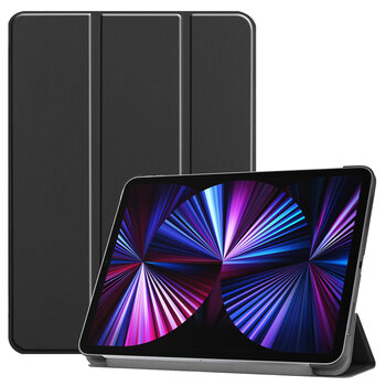 Betaalbare Hoesjes Apple iPad Pro 11 (2021) Hoesje Book Case - Zwart