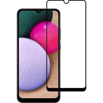 Betaalbare Hoesjes Samsung Galaxy A02s Screenprotector Screen Protector Beschermglas Screen Protector Beschermglas Tempered Glassered Glass Full Cover 3D -