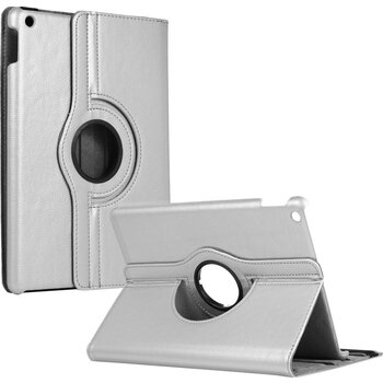 Apple iPad 8 10.2 (2020) Hoesje Book Case - Zilver