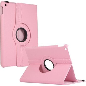 Betaalbare Hoesjes Apple iPad 8 10.2 (2020) Hoesje Book Case - Lichtroze