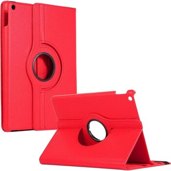 Apple iPad 8 10.2 (2020) Hoesje Book Case - Rood