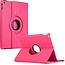 Apple iPad 7 10.2 (2019);Apple iPad 8 10.2 (2020) Hoesje Book Case - Donkerroze