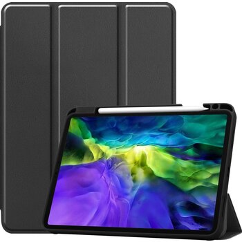 Betaalbare Hoesjes Apple iPad Pro 11 (2020) Hoesje Book Case - Zwart