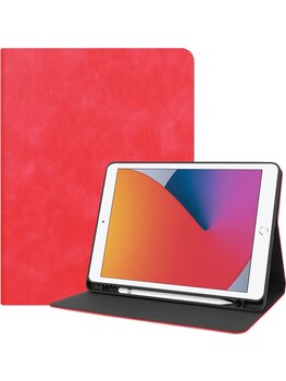 Apple iPad 8 10.2 (2020); Apple iPad 7 10.2 (2019) Hoesje Book Case - Rood