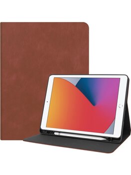 Apple iPad 8 10.2 (2020); Apple iPad 7 10.2 (2019) Hoesje Book Case - Bruin