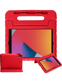 Apple iPad 7 10.2 (2019);Apple iPad 8 10.2 (2020) Hoesje Back Cover - Rood