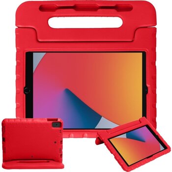 Apple iPad 7 10.2 (2019);Apple iPad 8 10.2 (2020) Hoesje Back Cover - Rood