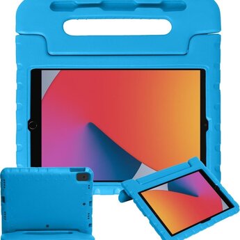Apple iPad 8 10.2 (2020) Hoesje Back Cover - Blauw