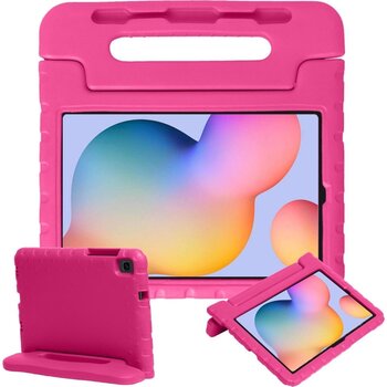 Betaalbare Hoesjes Samsung Galaxy Tab S6 Lite Hoesje Back Cover - Roze