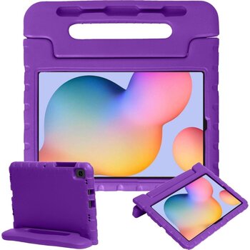 Betaalbare Hoesjes Samsung Galaxy Tab S6 Lite Hoesje Back Cover - Paars