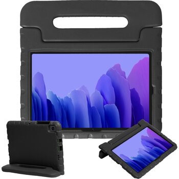 Betaalbare Hoesjes Samsung Galaxy Tab A7 (2020) Hoesje Back Cover - Zwart