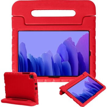 Betaalbare Hoesjes Samsung Galaxy Tab A7 (2020) Hoesje Back Cover - Rood