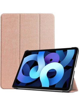 Apple iPad Air 4 10.9 (2020) Hoesje Book Case - Rose goud