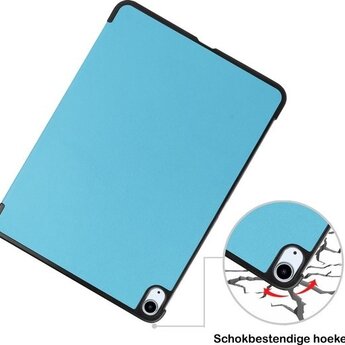 Apple iPad Air 4 10.9 (2020) Hoesje Book Case - Lichtblauw
