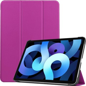 Apple iPad Air 4 10.9 (2020) Hoesje Book Case - Paars