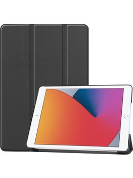 Apple iPad 8 10.2 (2020) Hoesje Book Case - Zwart